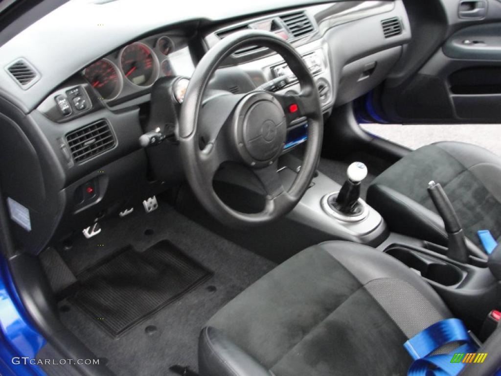 2006 Lancer Evolution IX - Electric Blue / Black Alcantara photo #10