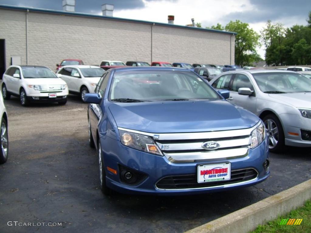 2010 Fusion SE - Sport Blue Metallic / Charcoal Black photo #2