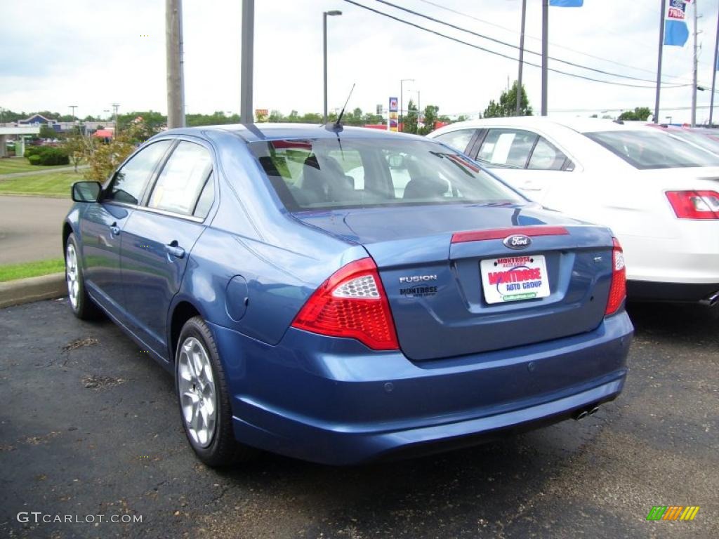 2010 Fusion SE - Sport Blue Metallic / Charcoal Black photo #5