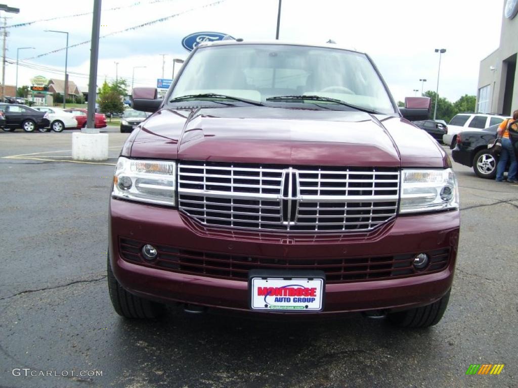 2010 Navigator L 4x4 - Royal Red Metallic / Stone photo #3