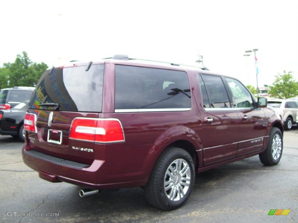 2010 Navigator L 4x4 - Royal Red Metallic / Stone photo #6