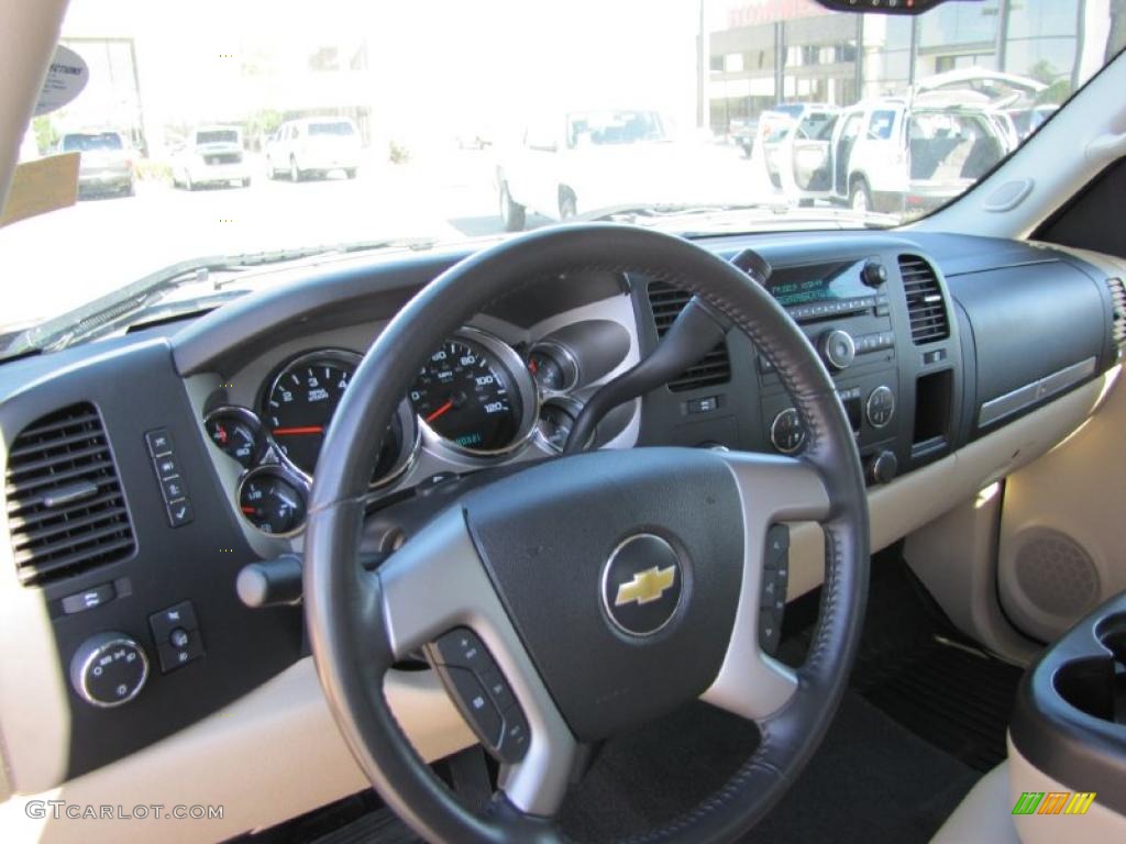 2008 Silverado 1500 LT Crew Cab 4x4 - Dark Cherry Metallic / Light Cashmere/Ebony Accents photo #6