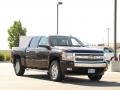 2008 Dark Cherry Metallic Chevrolet Silverado 1500 LT Crew Cab 4x4  photo #11