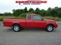 2003 Aztec Red Nissan Frontier XE King Cab  photo #1