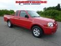 2003 Aztec Red Nissan Frontier XE King Cab  photo #2