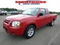 2003 Aztec Red Nissan Frontier XE King Cab  photo #5