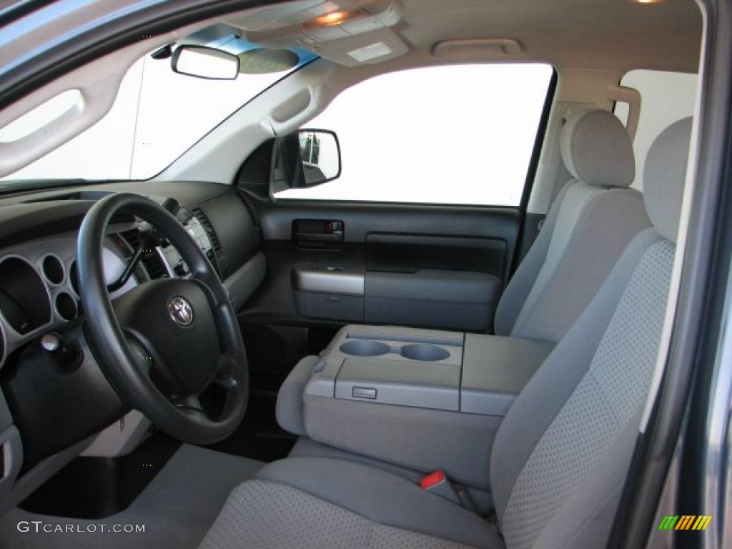 2007 Tundra SR5 TRD Double Cab 4x4 - Slate Metallic / Graphite Gray photo #7