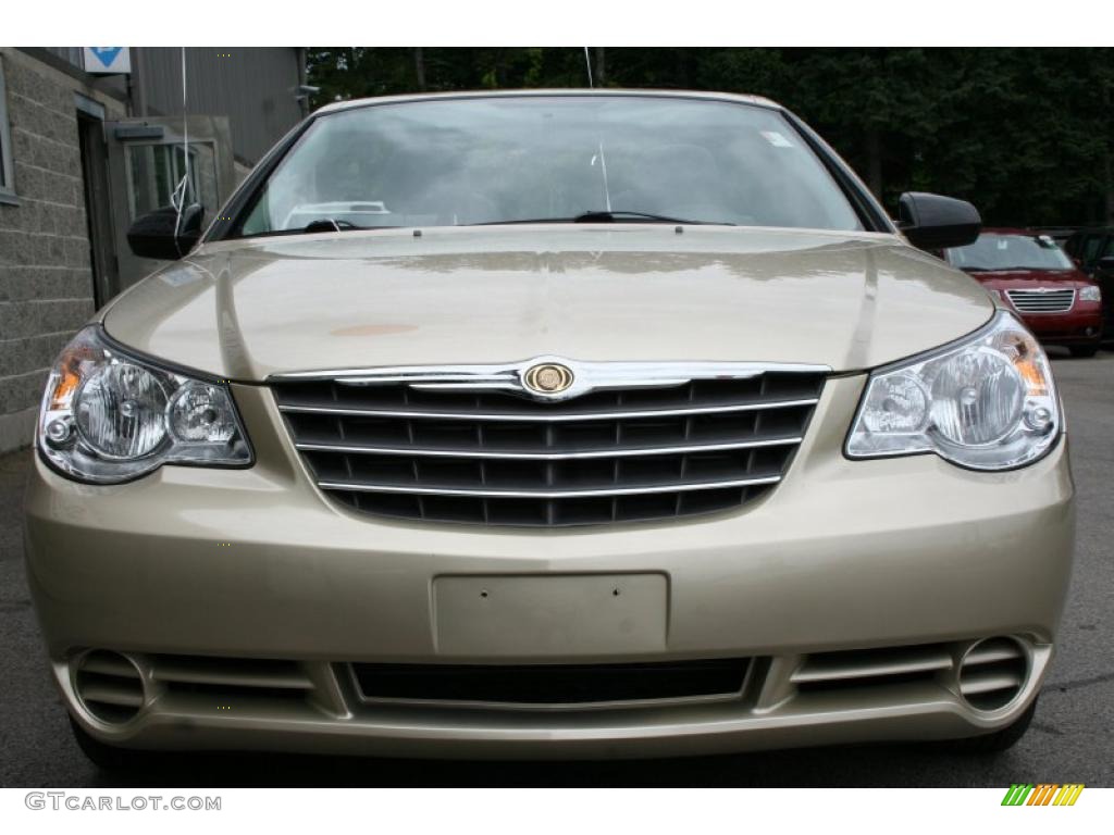 2010 Sebring LX Convertible - White Gold / Dark Slate Gray photo #14