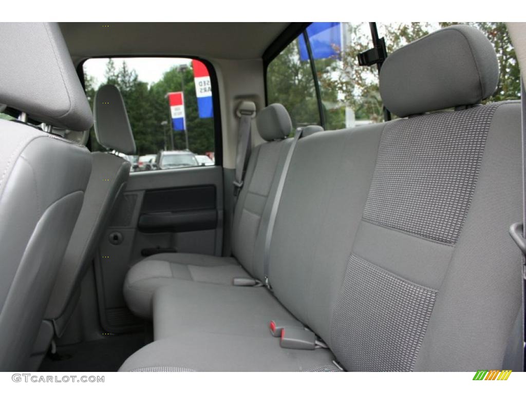 2007 Ram 1500 ST Quad Cab 4x4 - Patriot Blue Pearl / Medium Slate Gray photo #20