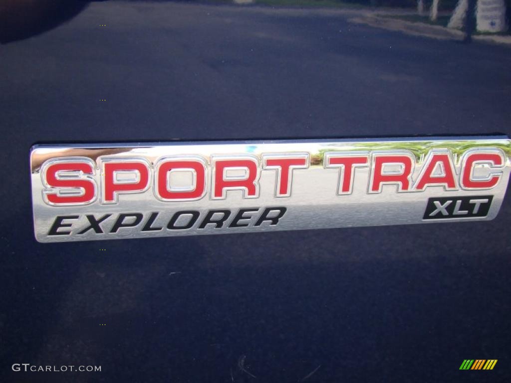 2007 Explorer Sport Trac XLT 4x4 - Dark Blue Pearl Metallic / Light Stone photo #40
