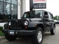 2008 Black Jeep Wrangler Unlimited Rubicon 4x4  photo #1