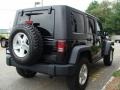 2008 Black Jeep Wrangler Unlimited Rubicon 4x4  photo #4