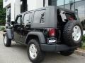 2008 Black Jeep Wrangler Unlimited Rubicon 4x4  photo #6