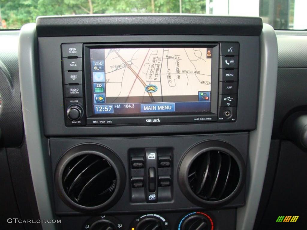 2008 Wrangler Unlimited Rubicon 4x4 - Black / Dark Slate Gray/Med Slate Gray photo #13