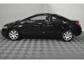 Nighthawk Black Pearl - Civic LX Coupe Photo No. 2