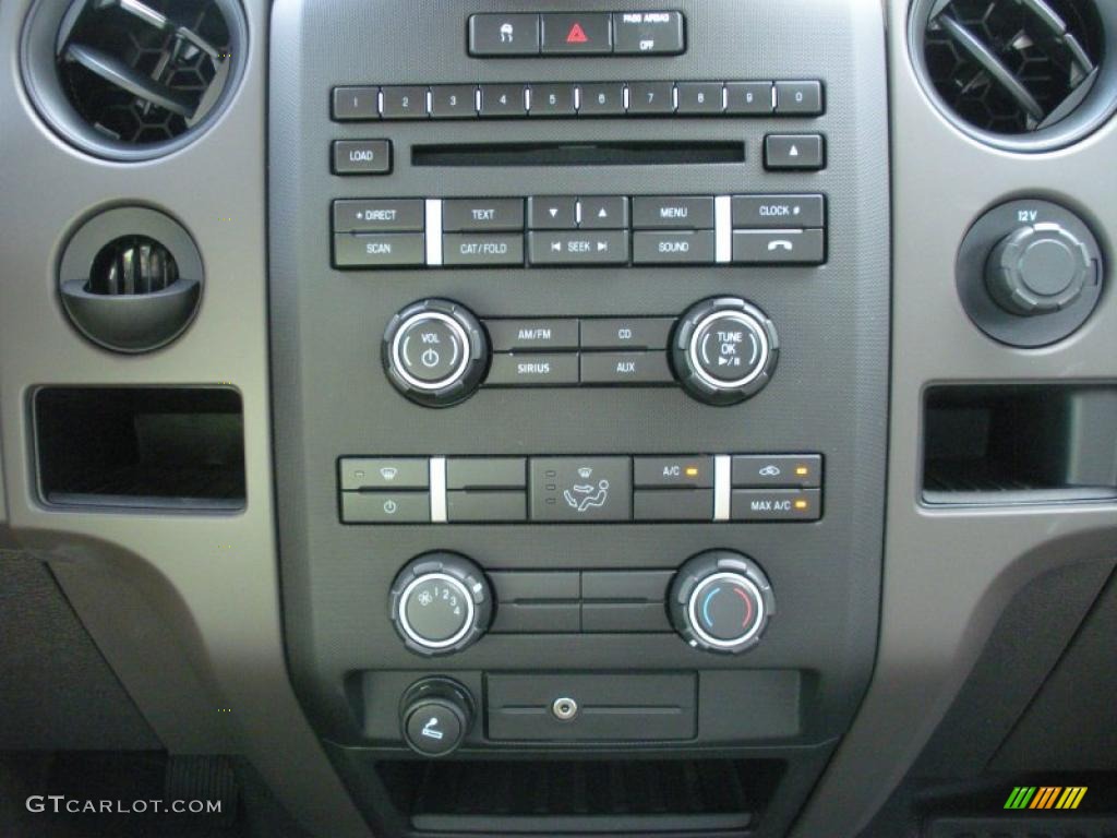 2010 F150 XL Regular Cab - Ingot Silver Metallic / Medium Stone photo #8
