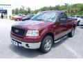 2006 Dark Toreador Red Metallic Ford F150 XL Regular Cab  photo #12