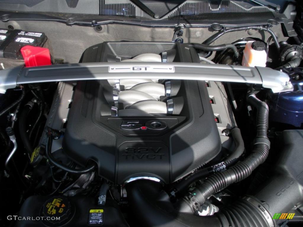 2011 Mustang GT Premium Coupe - Kona Blue Metallic / Charcoal Black photo #13