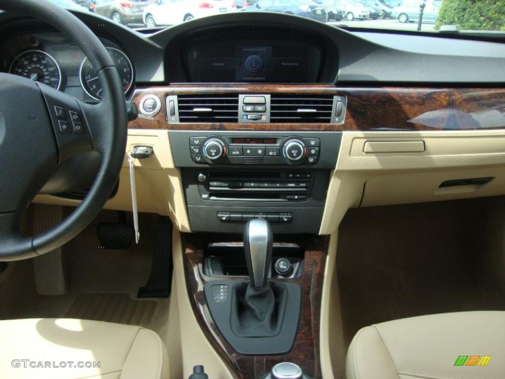 2008 3 Series 328xi Sedan - Monaco Blue Metallic / Beige photo #28