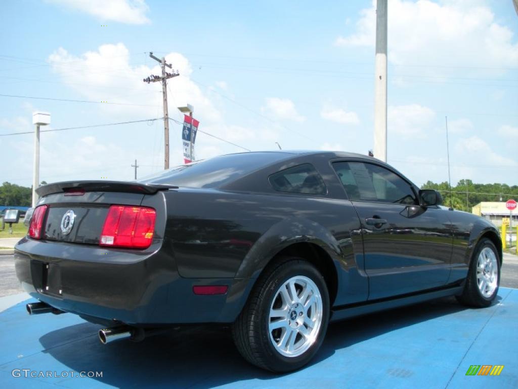 2008 Mustang V6 Premium Coupe - Alloy Metallic / Light Graphite photo #5