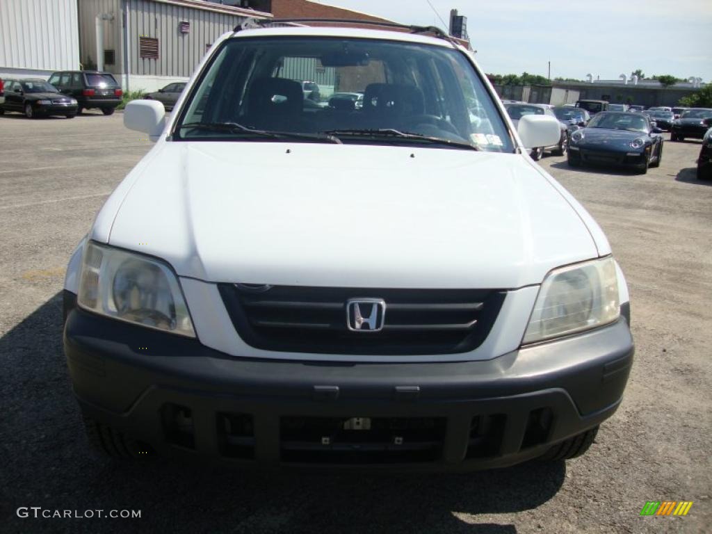 1999 CR-V EX 4WD - Taffeta White / Charcoal photo #3