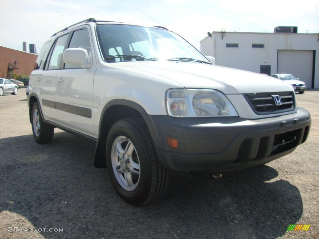 1999 CR-V EX 4WD - Taffeta White / Charcoal photo #5