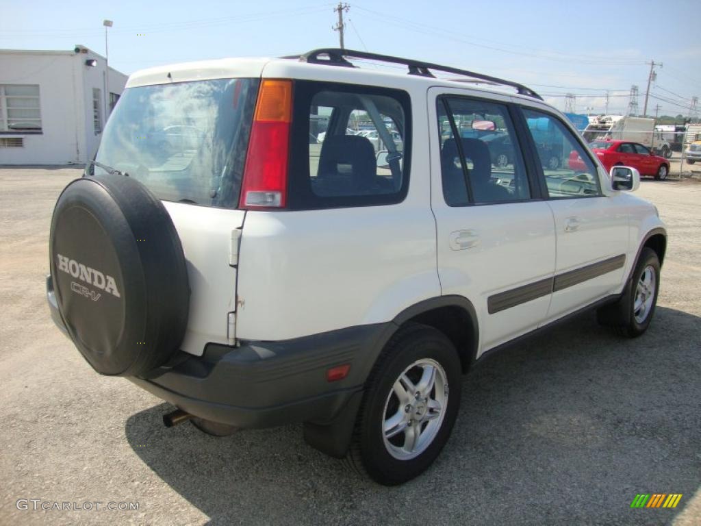 1999 CR-V EX 4WD - Taffeta White / Charcoal photo #8