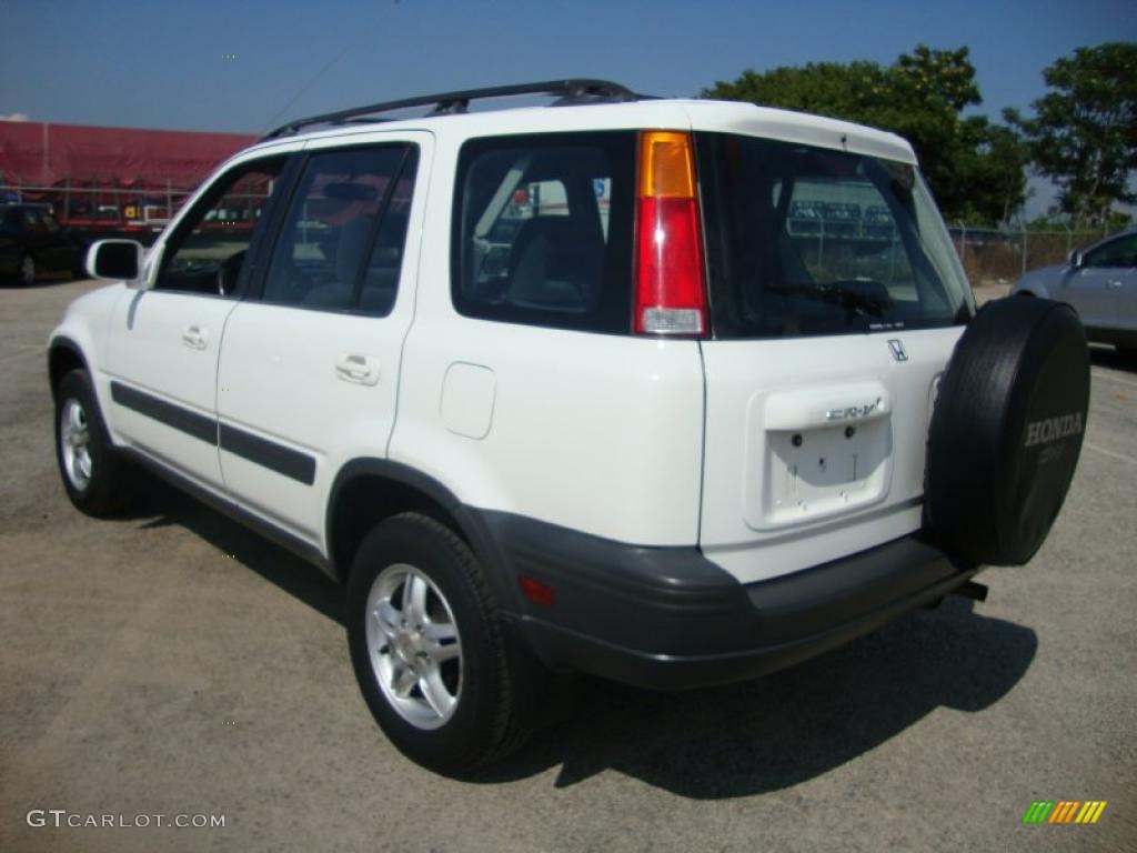 1999 CR-V EX 4WD - Taffeta White / Charcoal photo #10