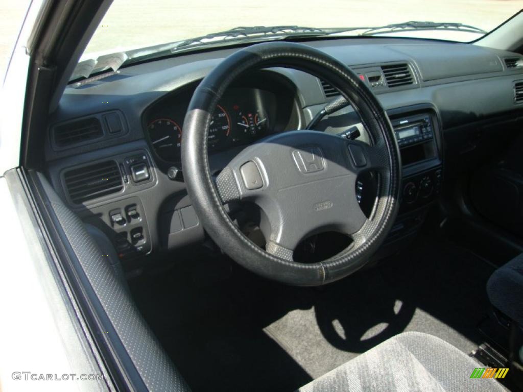 1999 CR-V EX 4WD - Taffeta White / Charcoal photo #12