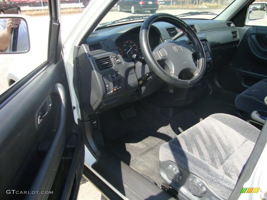 1999 CR-V EX 4WD - Taffeta White / Charcoal photo #13