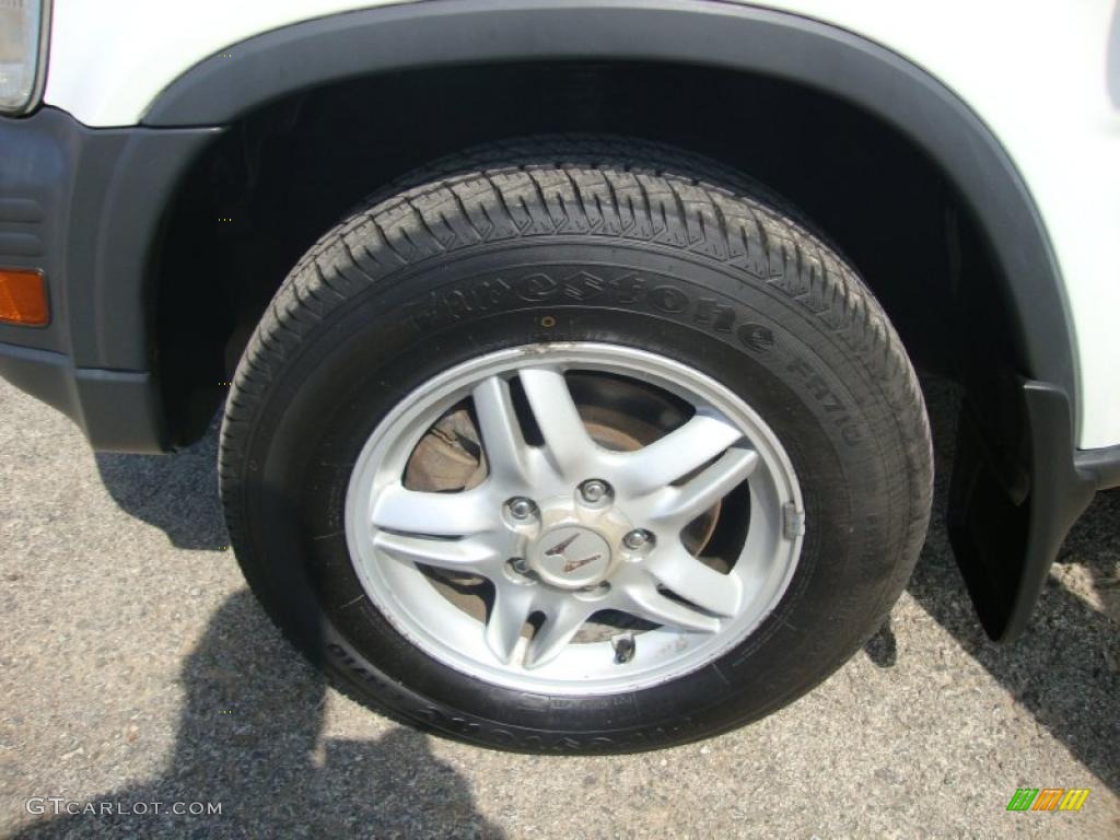1999 CR-V EX 4WD - Taffeta White / Charcoal photo #34