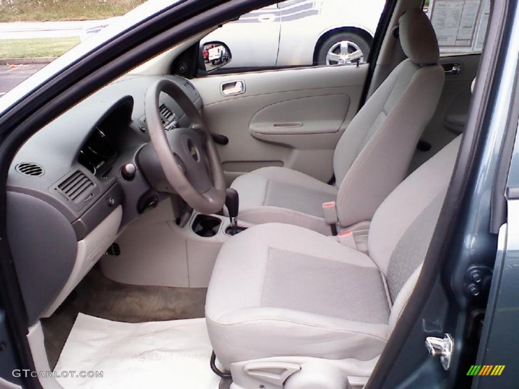 2007 Cobalt LS Sedan - Blue Granite Metallic / Gray photo #5