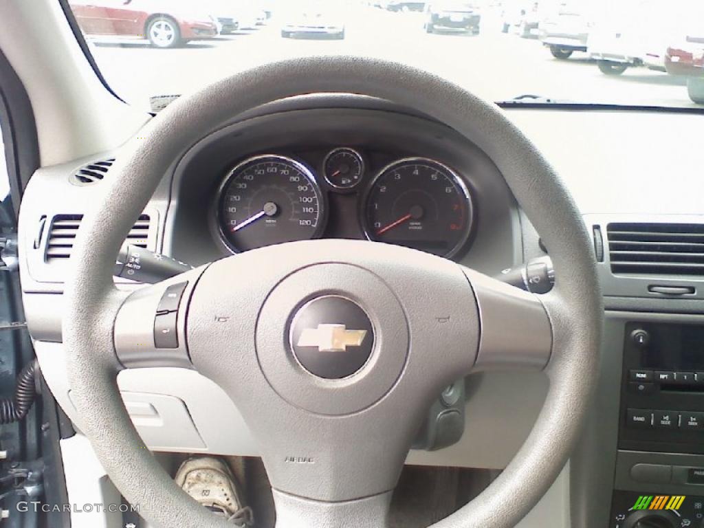 2007 Cobalt LS Sedan - Blue Granite Metallic / Gray photo #11