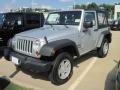 2010 Bright Silver Metallic Jeep Wrangler Sport 4x4  photo #1