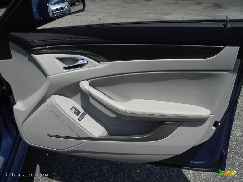 2009 CTS 4 AWD Sedan - Blue Diamond Tri-Coat / Light Titanium/Ebony photo #16