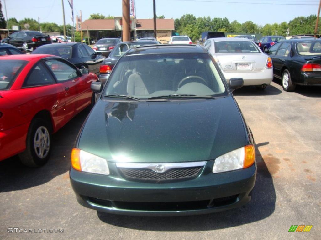 2000 Protege ES - Emerald Green Mica / Gray photo #1