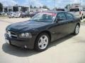 2008 Brilliant Black Crystal Pearl Dodge Charger R/T  photo #1