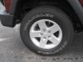 2009 Red Rock Crystal Pearl Coat Jeep Wrangler X 4x4  photo #9