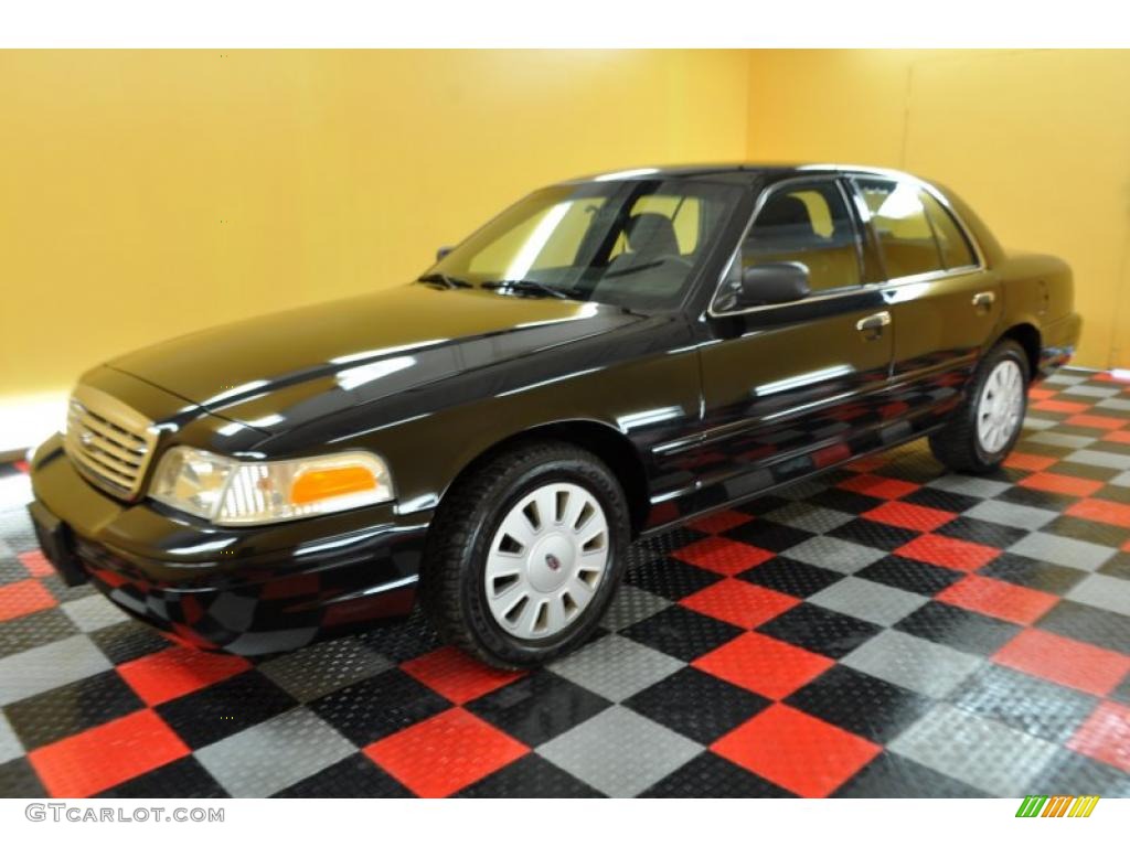 2006 Crown Victoria Police Interceptor - Black / Charcoal Black photo #3