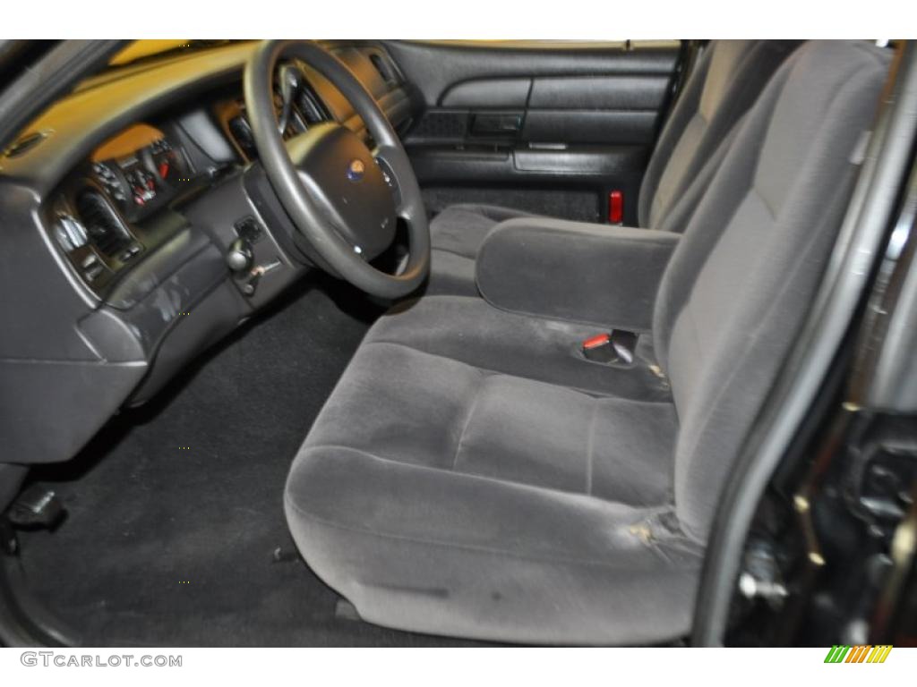 2006 Crown Victoria Police Interceptor - Black / Charcoal Black photo #11