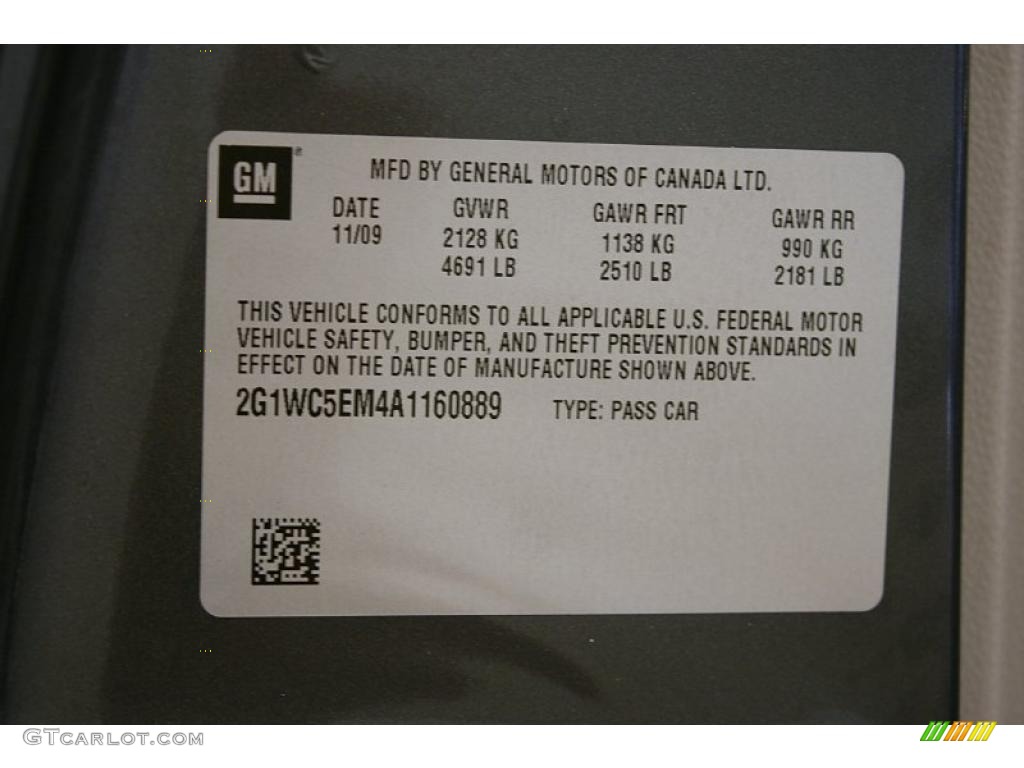 2010 Impala LTZ - Cyber Gray Metallic / Neutral photo #26