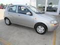 2004 Galaxy Silver Metallic Chevrolet Aveo Hatchback  photo #1