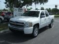 2010 Summit White Chevrolet Silverado 1500 LT Crew Cab  photo #1