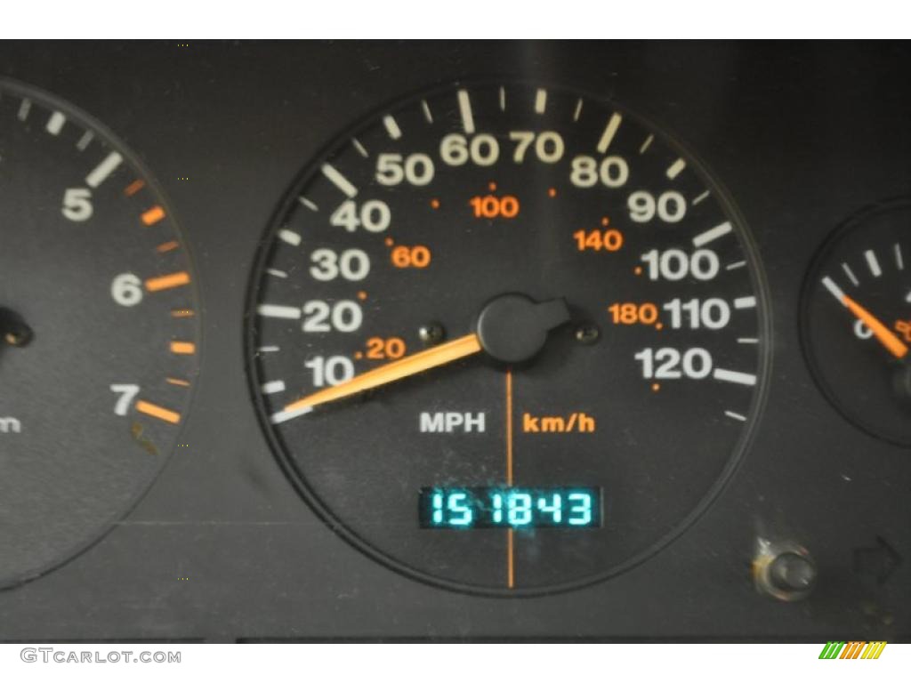 1997 Grand Cherokee Limited 4x4 - Forest Green Pearl / Agate Black photo #8