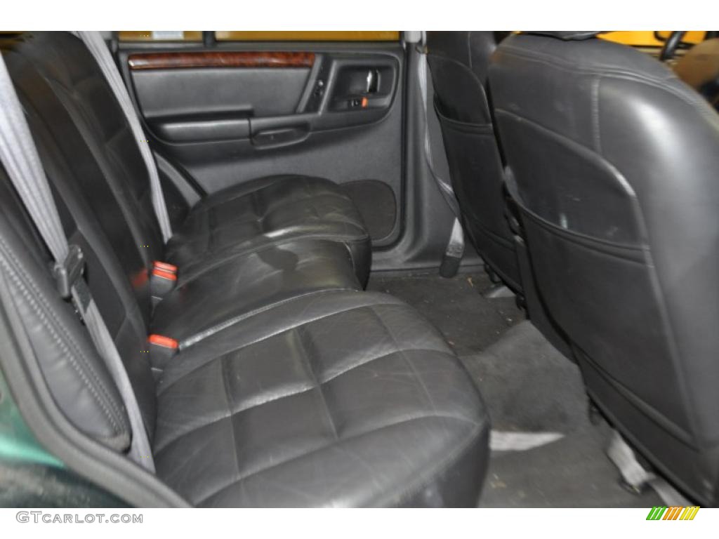 1997 Grand Cherokee Limited 4x4 - Forest Green Pearl / Agate Black photo #15