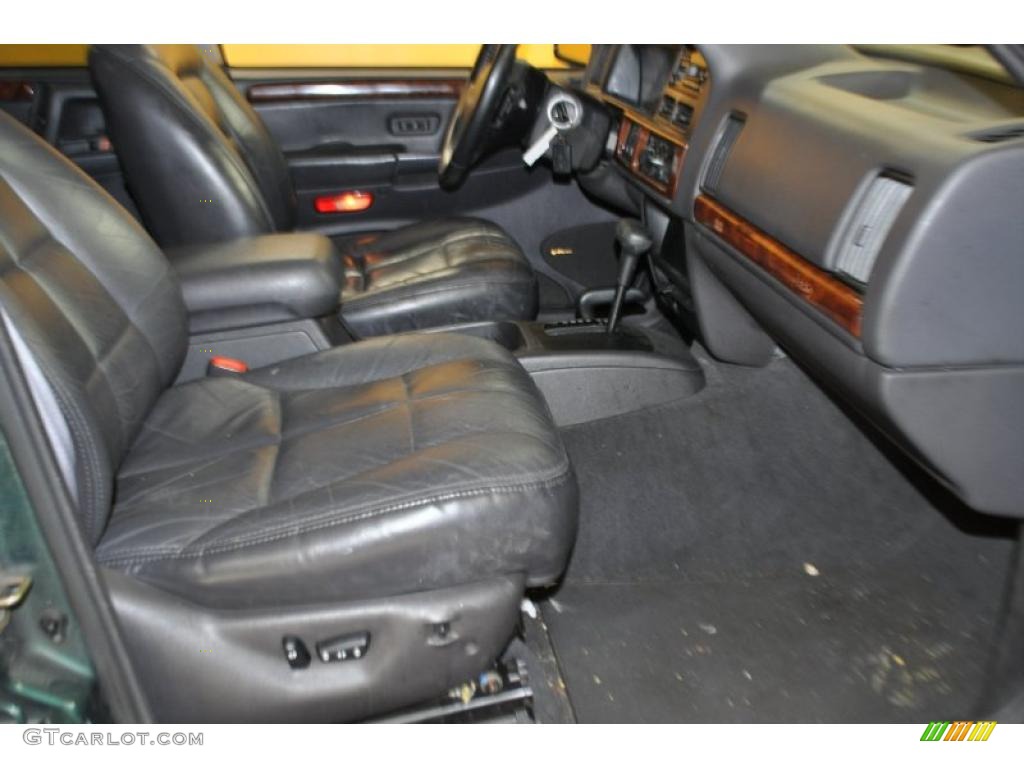 1997 Grand Cherokee Limited 4x4 - Forest Green Pearl / Agate Black photo #16