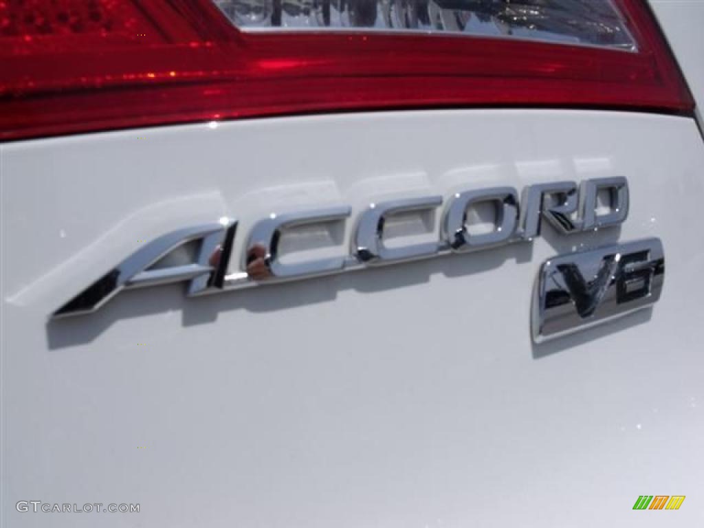 2007 Accord EX-L Coupe - Taffeta White / Ivory photo #27