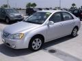 2005 Clear Silver Kia Spectra LX Sedan  photo #3