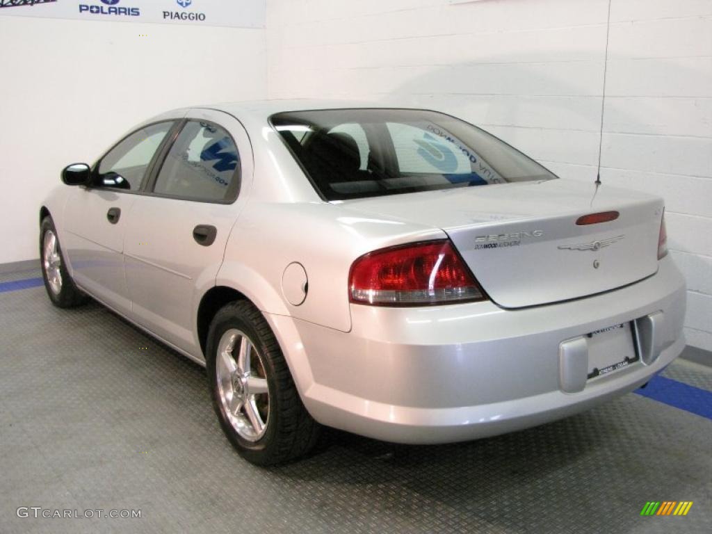 2004 Sebring Sedan - Bright Silver Metallic / Dark Slate Gray photo #3