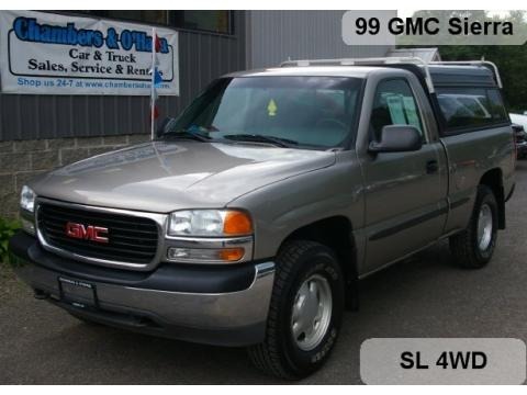 1999 GMC Sierra 1500 SL Regular Cab 4x4 Data, Info and Specs